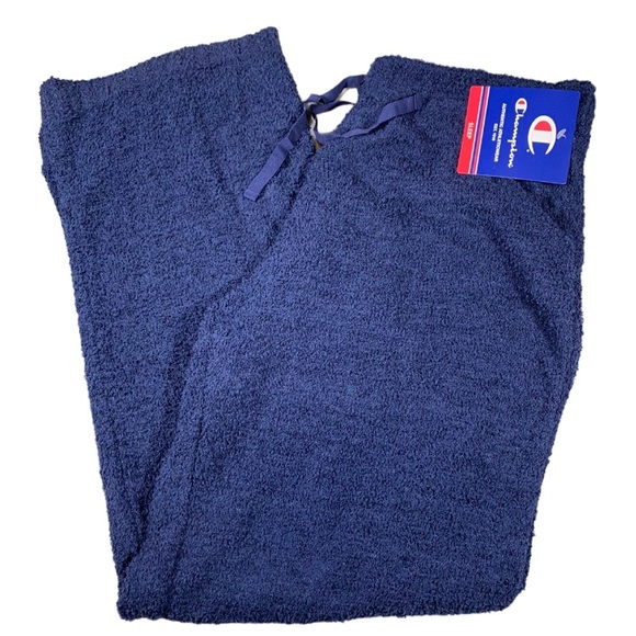 Champion Pants Women's XL Sleepwear Lounge Sherpa Textured Fleece Soft Cozy PJ - Picture 1 of 9